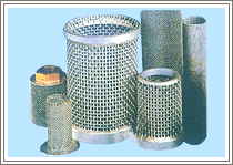 basket-shaped filter element